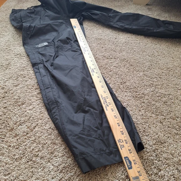 THE NORTH FACE Mens L Black Pants DRYVENT LIGHTWEIGHT WATERPROOF SHELL Nylon - Picture 9 of 15